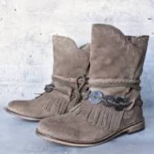 Musse & Cloud Anaeh Tan Suede Ankle Boots 8 EUC‎